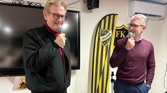 Fotboll, IFK Hässleholms fotbollskafé med Niclas Carlnén