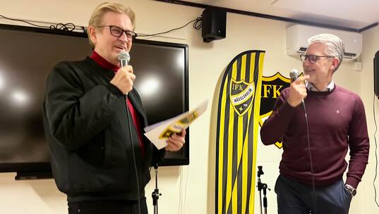 Fotboll, IFK Hässleholms fotbollskafé med Niclas Carlnén
