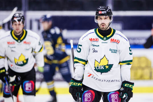 Östersunds Linus Videll deppar
