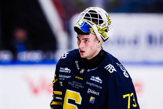 Södertäljes målvakt Love Härenstam