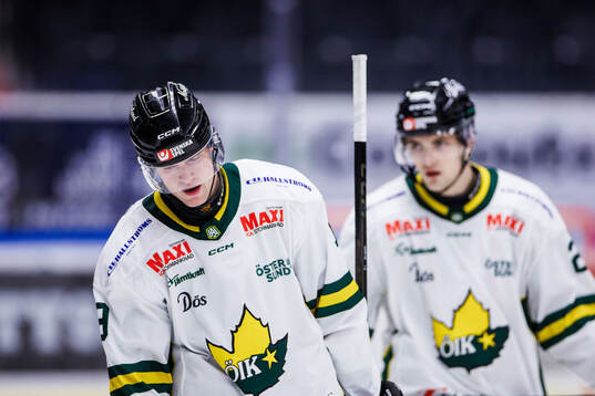 Östersunds Isak Garfve deppar