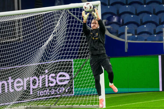 Goalkeeper Johan Dahlin