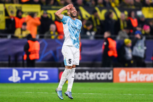 Haitam Aleesami of Bodø/Glimt celebrates