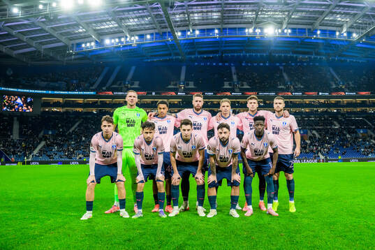 The staring eleven of Malmö FF