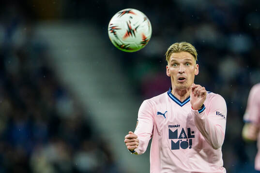 Jens Stryger Larsen of Malmö FF