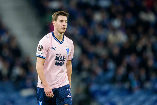 Lasse Berg Johnsen of Malmö FF