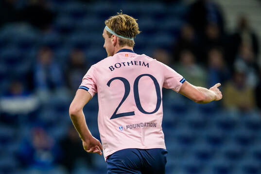 Erik Botheim of Malmö FF celebrates