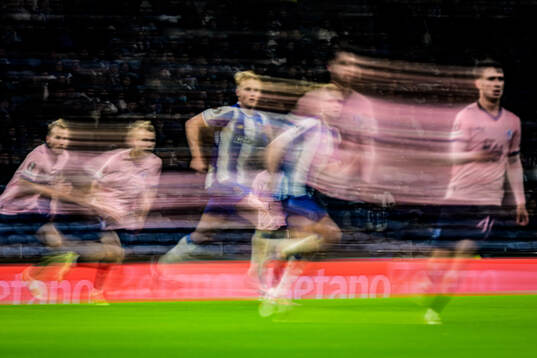 Oscar Lewicki, Sead Haksabanovic and Kenan Busuladzic of