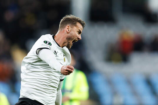 Johan Hammar of Häcken celebrates