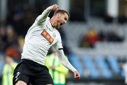 Johan Hammar of Häcken celebrates