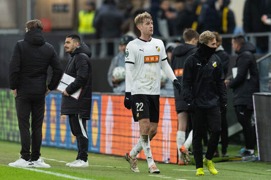 Filip Helander of Häcken looks dejected