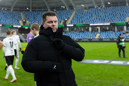 Head coach Jens Gustafsson of Häcken