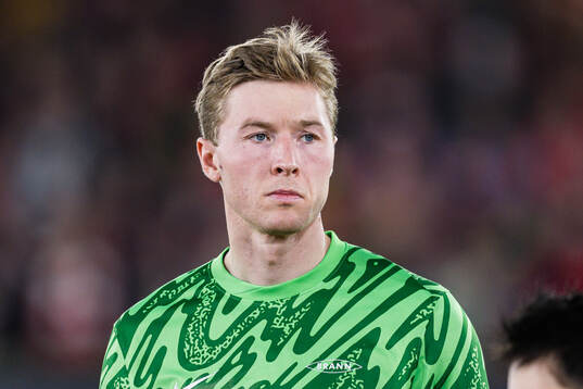 Goalkeeper Mathias Dyngeland of Brann