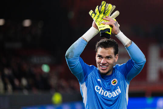 Goalkeeper Ederson of Fenerbahce