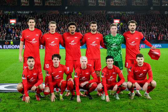 The staring eleven of Brann