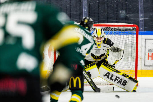 Västerås målvakt Rasmus Korhonen