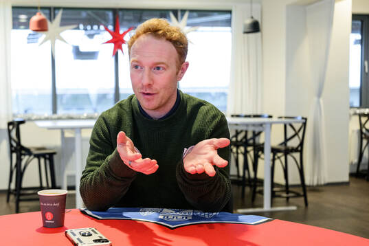 Helsingborgs tränare Stevie Grieve