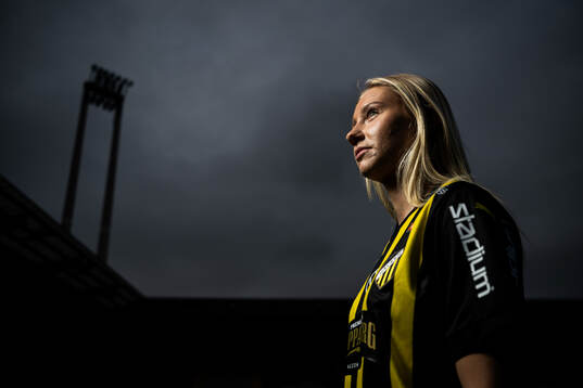 Häckens nyförvärv Tilde Karlsson