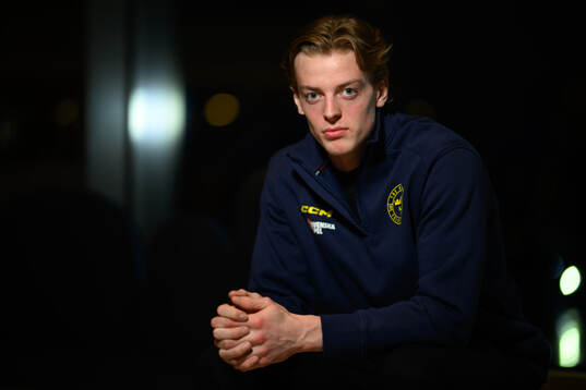 Loke Krantz poses for a portrait