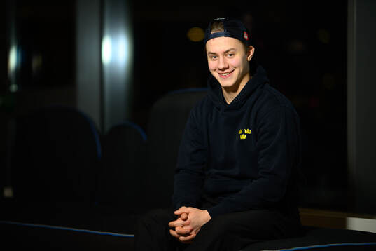 Valter Lindberg poses for a portrait