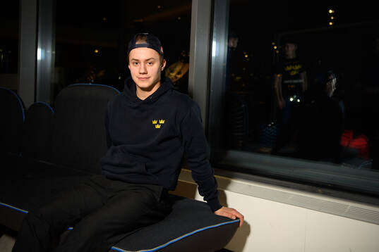 Valter Lindberg poses for a portrait
