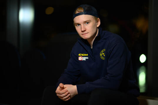 Liam Danielsson poses for a portrait
