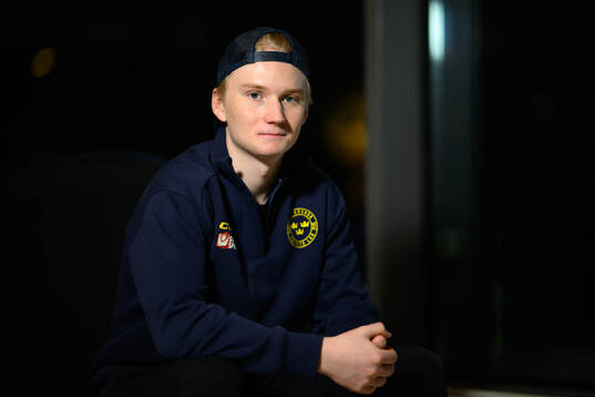 Liam Danielsson poses for a portrait