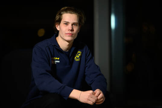 Måns Goos poses for a portrait