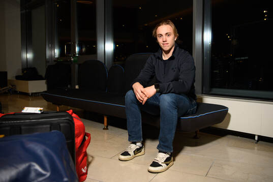 Linus Eriksson poses for a portrait
