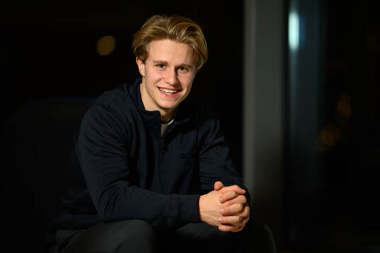 Alfons Freij poses for a portrait
