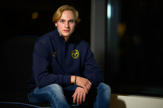 Love Härenstam poses for a portrait