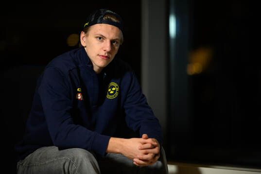 Jack Berglund poses for a portrait