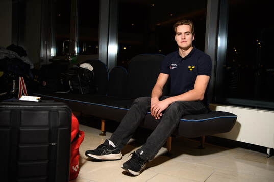 Anton Frondell poses for a portrait