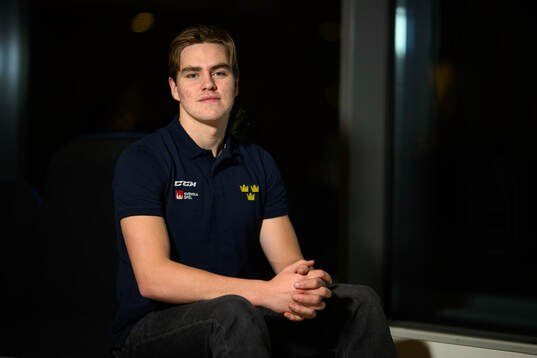 Anton Frondell poses for a portrait