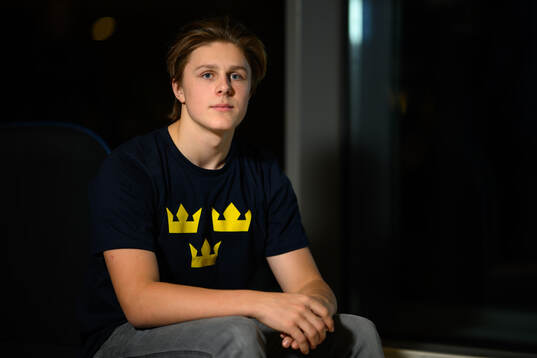 Ivar Stenberg poses for a portrait