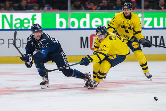 Janne Kuokkanen of Finland and Marcus Sörensen of Sweden