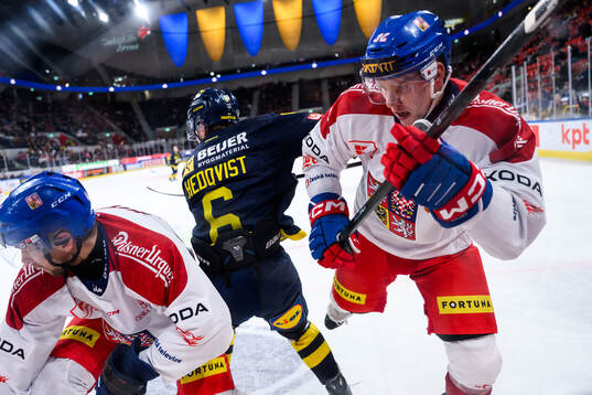 Isac Hedqvist of Sweden and Pavel Kousal  of Czech Republic