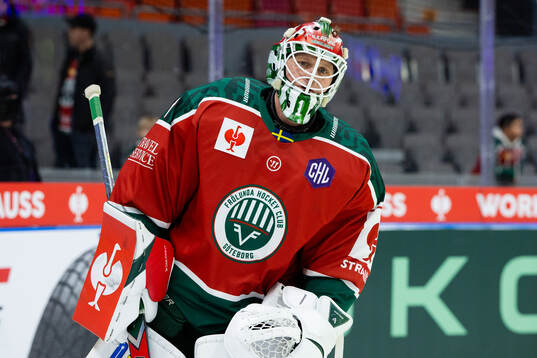 Goaltender Lars Johansson of Frölunda