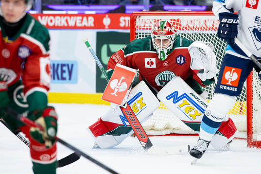 Goaltender Lars Johansson of Frölunda