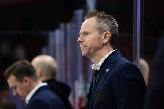 Head coach Robert Ohlsson of Frölunda