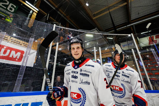 Oskarshamns Ludvig Östman jublar