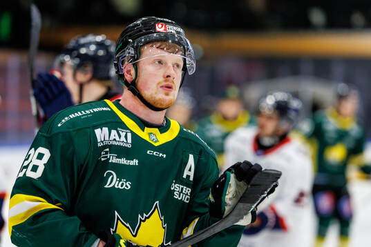 Östersunds Samuel Solem  deppar