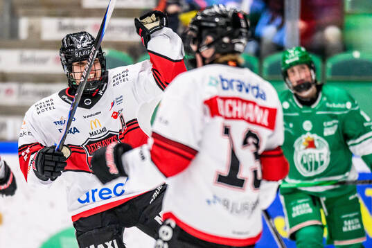 Malmös Vega Munhoz jublar