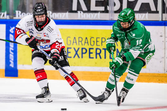 Malmös Sarah Stauning och Rögles Wilma Hjelm