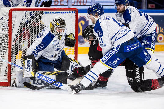 Leksands målvakt Robin Christoffersson