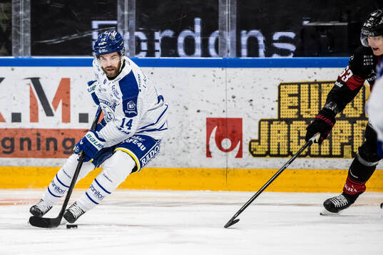 Under ishockeymatchen i SHL mellan Leksand och Malmö