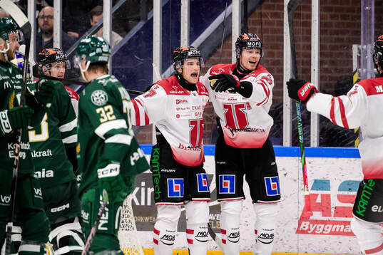 Örebros Glenn Gustafsson och Christopher Mastomäki