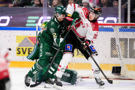 Färjestads Magnus Nygren och Örebros Christopher