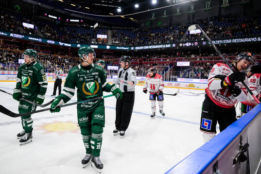 Färjestads Magnus Nygren och Örebros Christopher