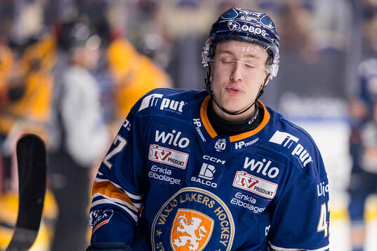 Växjös Kalle Kratz deppar